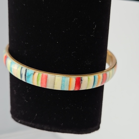 STONE Colorful Mosaic Bangle Bracelet - Picture 2 of 8